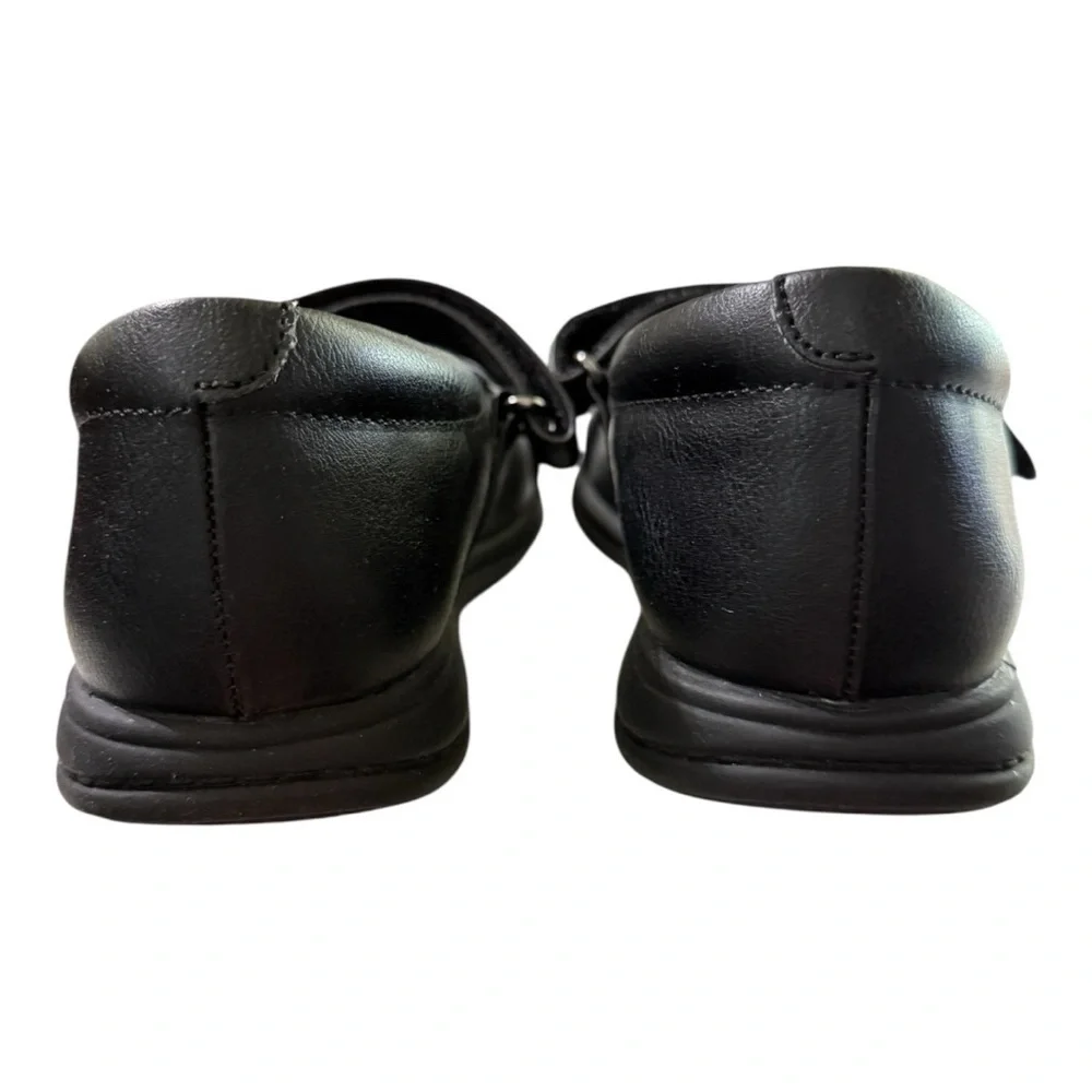 Rachel Shoes Little Girls’ Black Quilted Mary Jane Flats | Size 2
